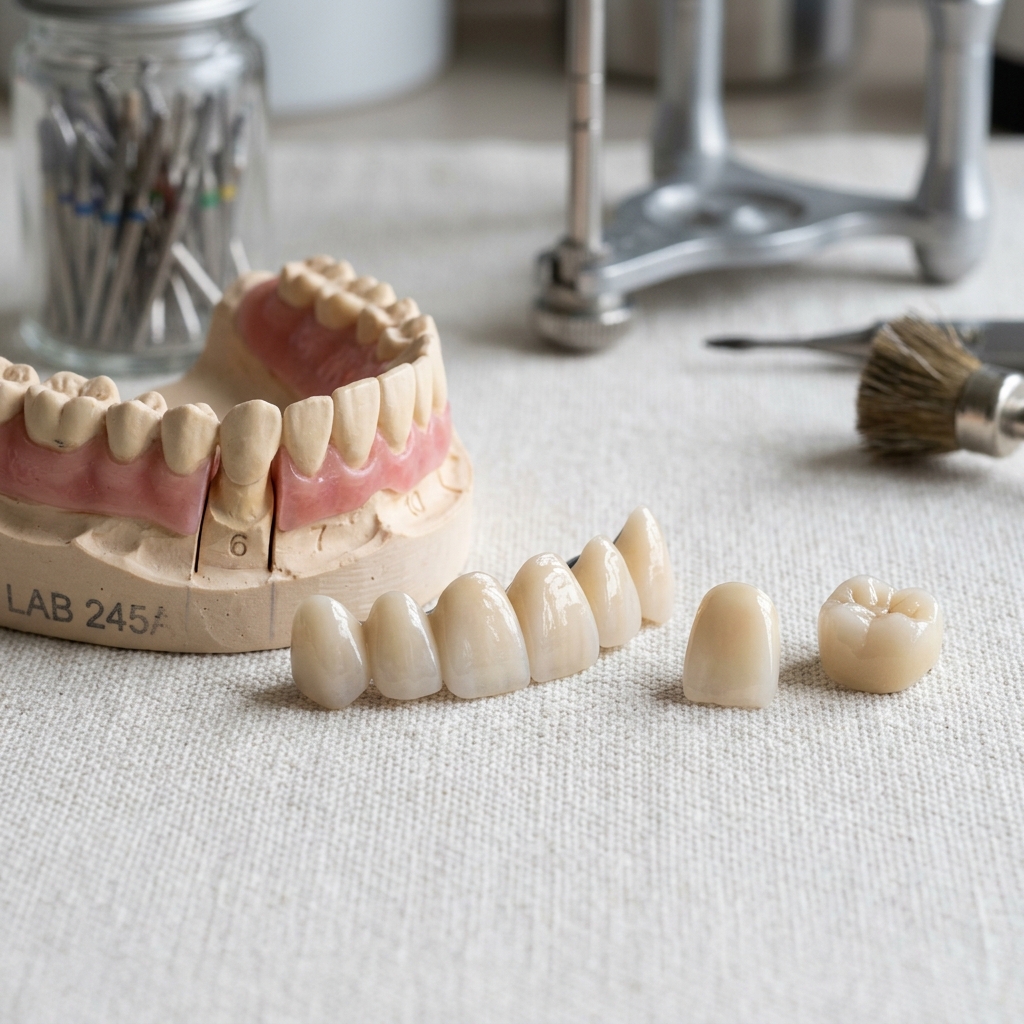 Dental restorations zirconia crowns